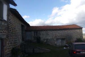 Avant Travaux installation bac acier AMC Charpente Loire