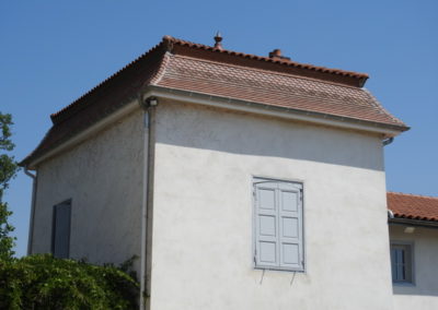 Rénovation toiture 18 ème siècle