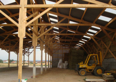 AMC Charpente Loire bâtiment agricole