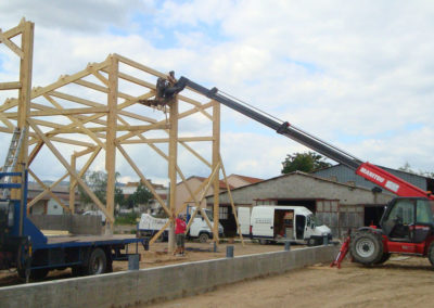 AMC Charpente Loire bâtiment agricole