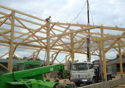 AMC Charpente Loire bâtiment agricole