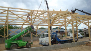 AMC Charpente Loire bâtiment agricole