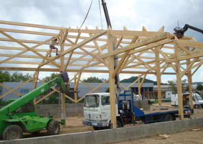 AMC Charpente Loire bâtiment agricole