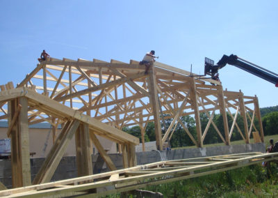 AMC Charpente Loire bâtiment agricole