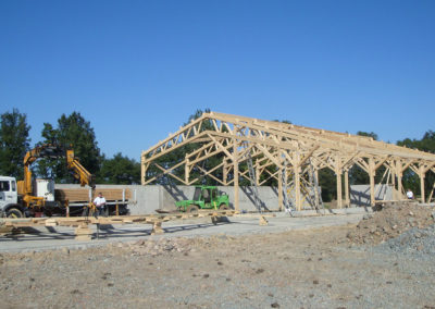 AMC Charpente Loire bâtiment agricole