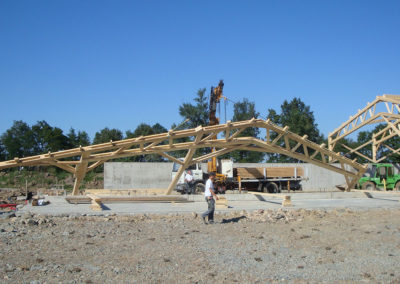 AMC Charpente Loire bâtiment agricole