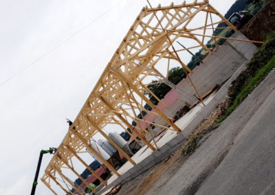 Construction fabrique d’aliments à la ferme