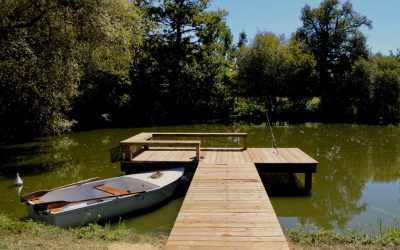 Création et pose d’un ponton en bois