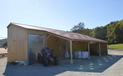 Construction  d’une fabrique d’aliment à la ferme