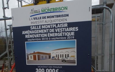 AMC : 3 nouveaux vestiaires pour le stade de Montplaisir